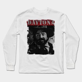 TEXTURE ART - jackie daytona human bartender Long Sleeve T-Shirt